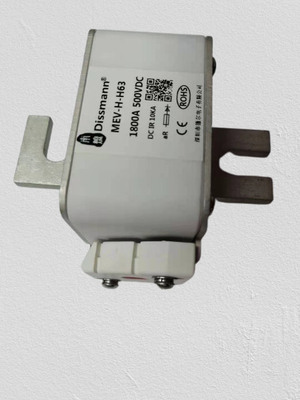 White Semiconductor Protection Fuse 1800A , 500v Ceramic Fuse IEC60269