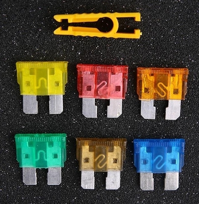 32VDC Low Voltage Fuses , 40 Amp Mini Blade Fuse ISO8820 Standard